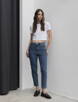 Farmerke mom fit - 62154