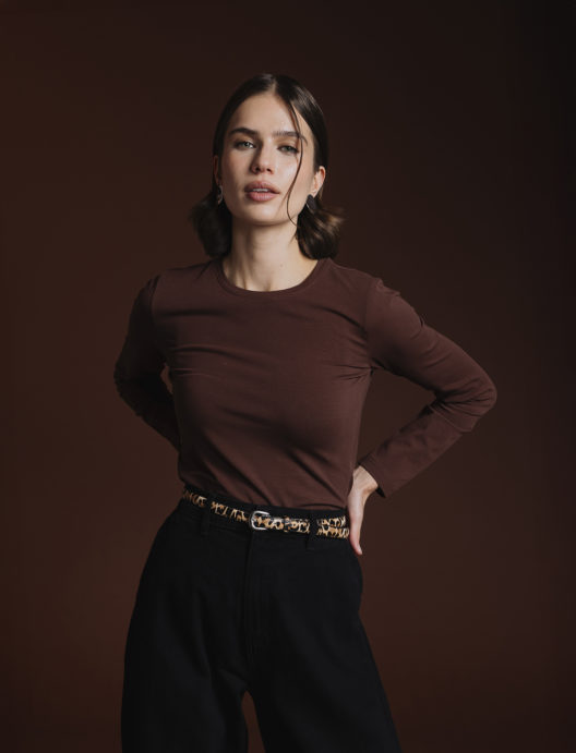 Majica o izrez - 62314