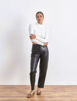 Eko koža pantalone - 63931